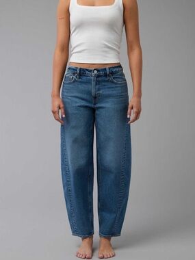 American Eagle Stretch Barrel Jean size 14 short